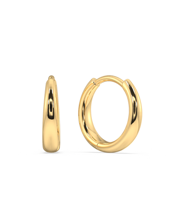 Chunky Thick Hoop Earrings