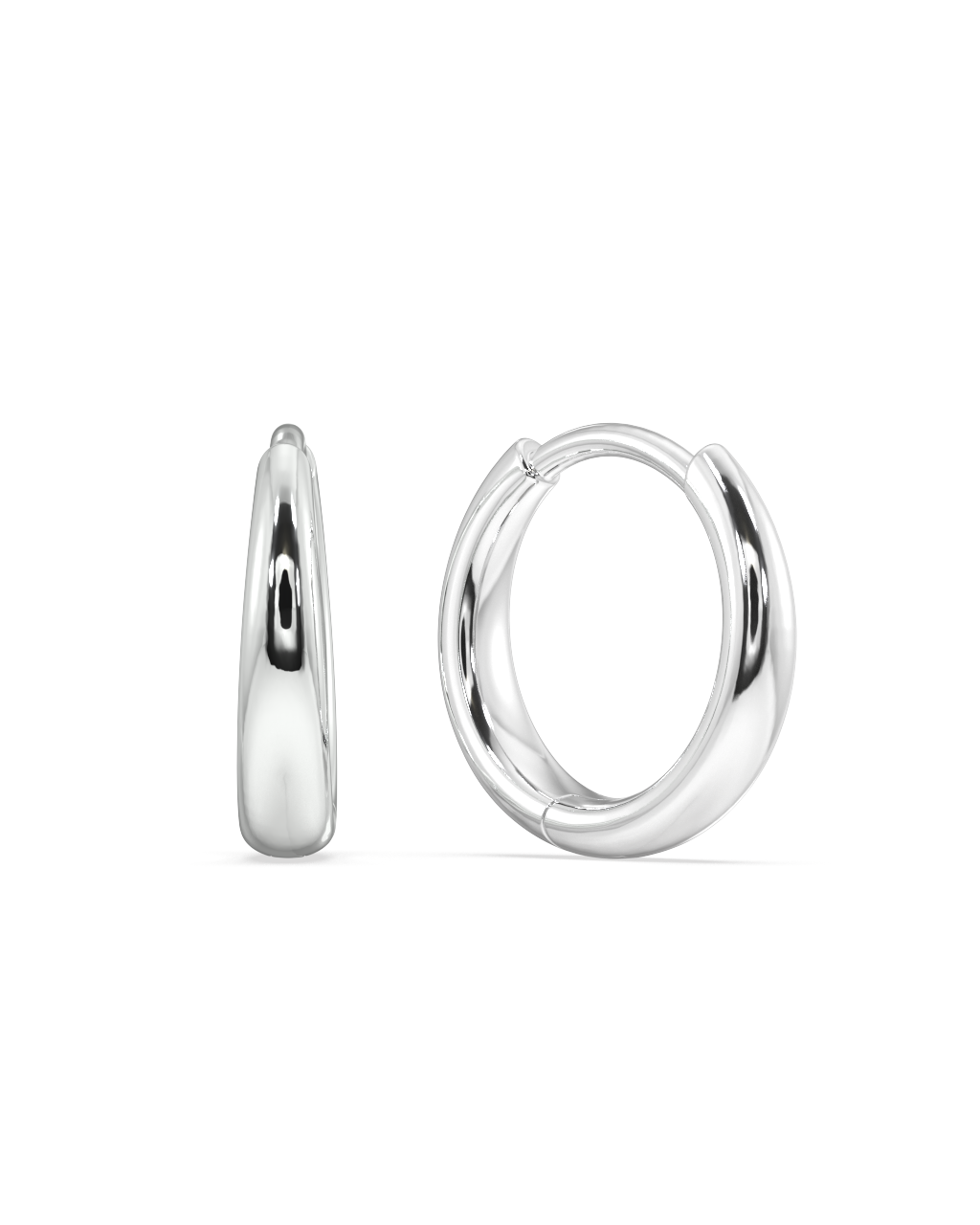 Chunky Thick Hoop Earrings