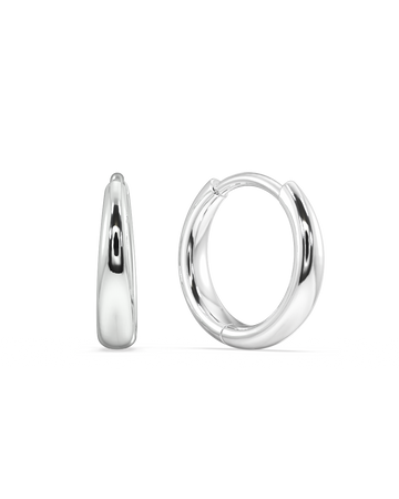 Chunky Thick Hoop Earrings