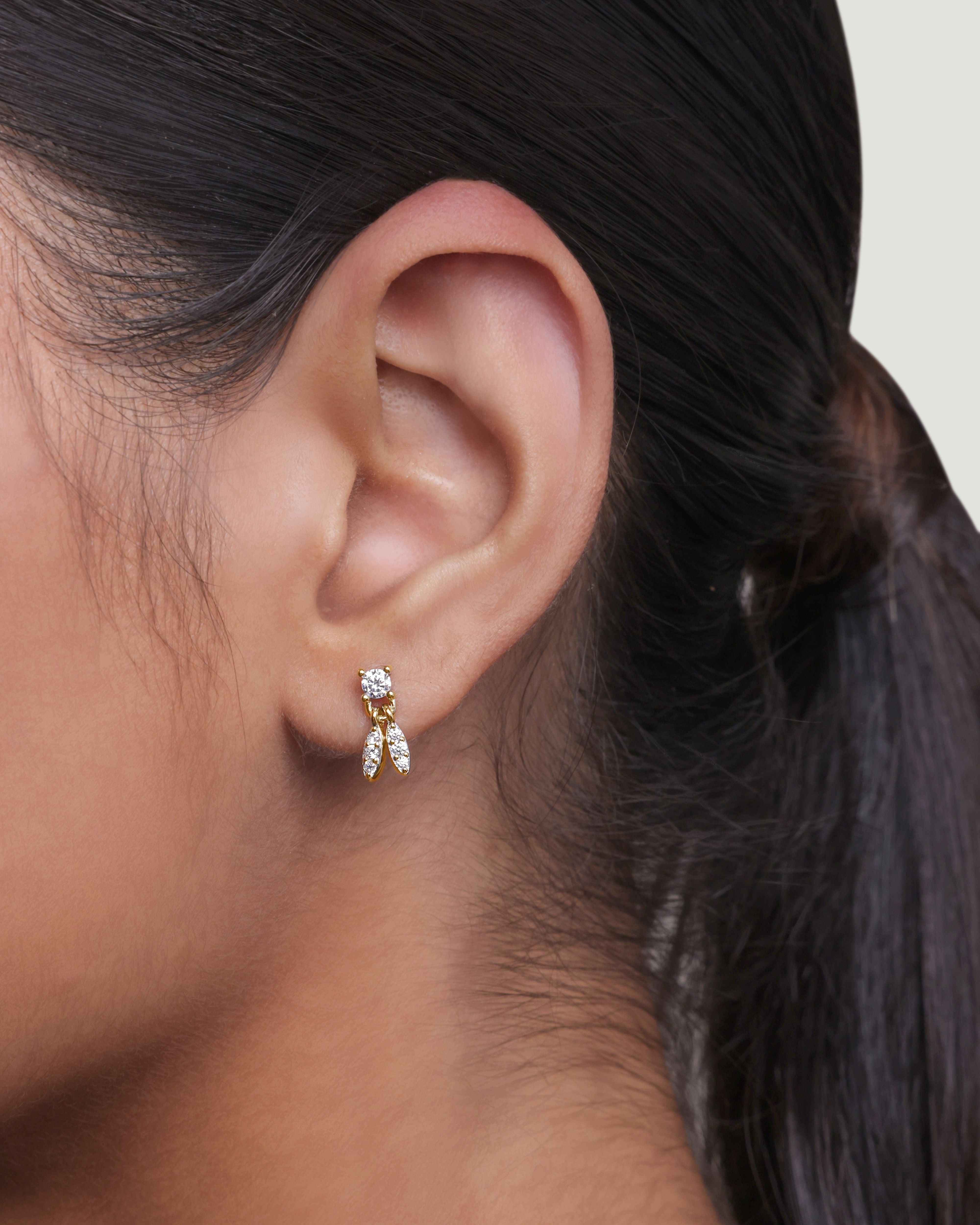 Dreamcatcher Feather Studs Earrings