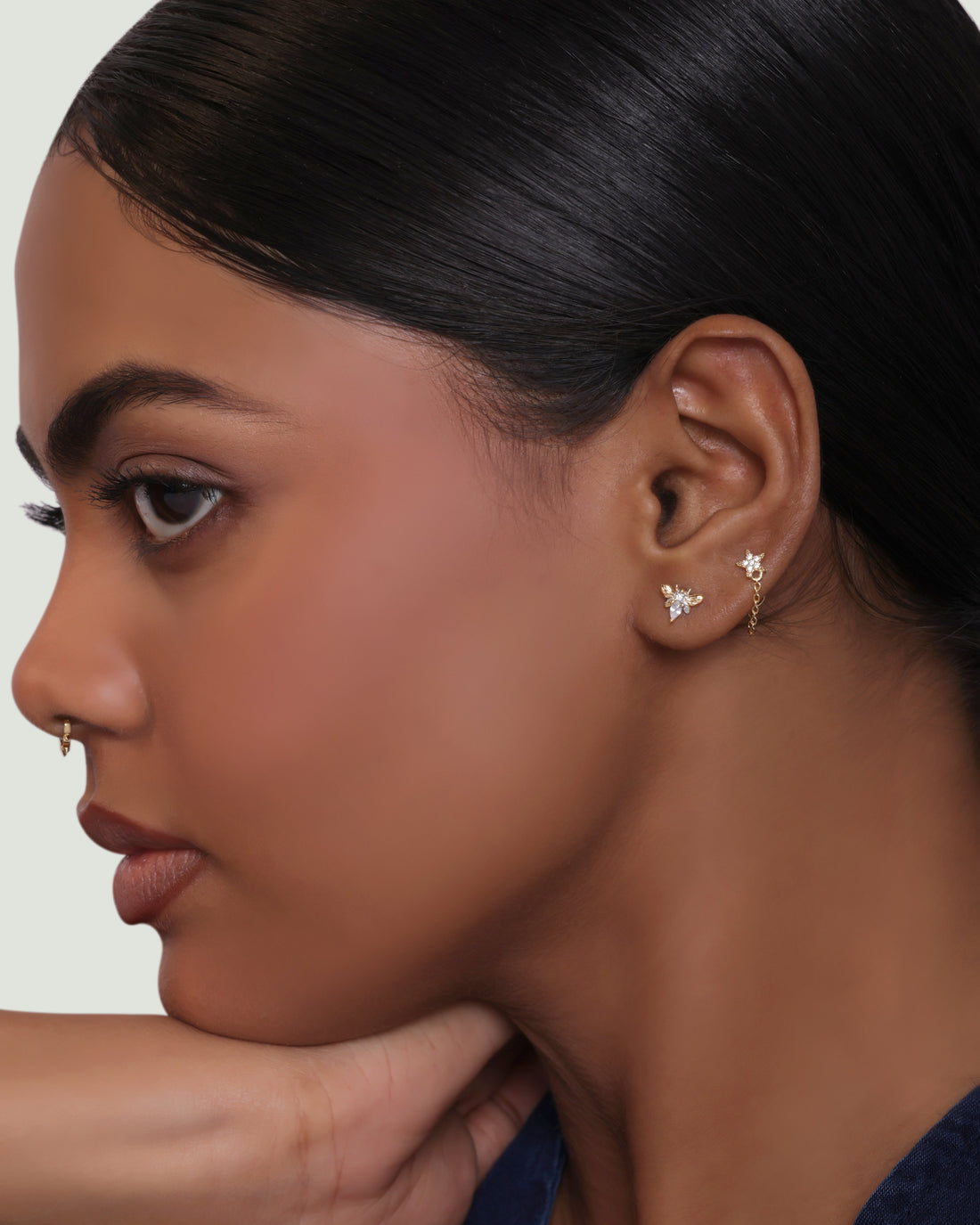 Luxury Bee Stud Earrings