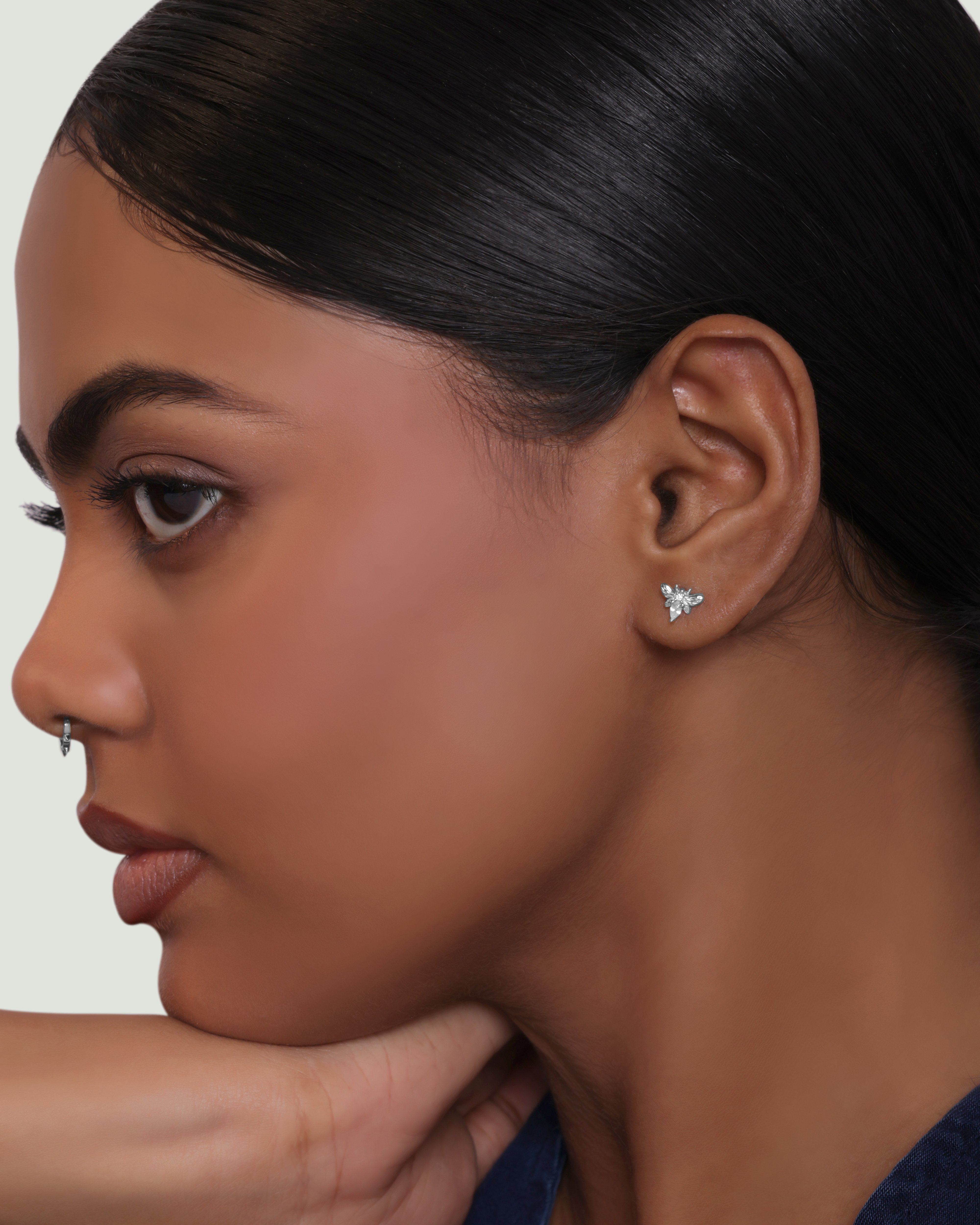 Luxury Bee Stud Earrings