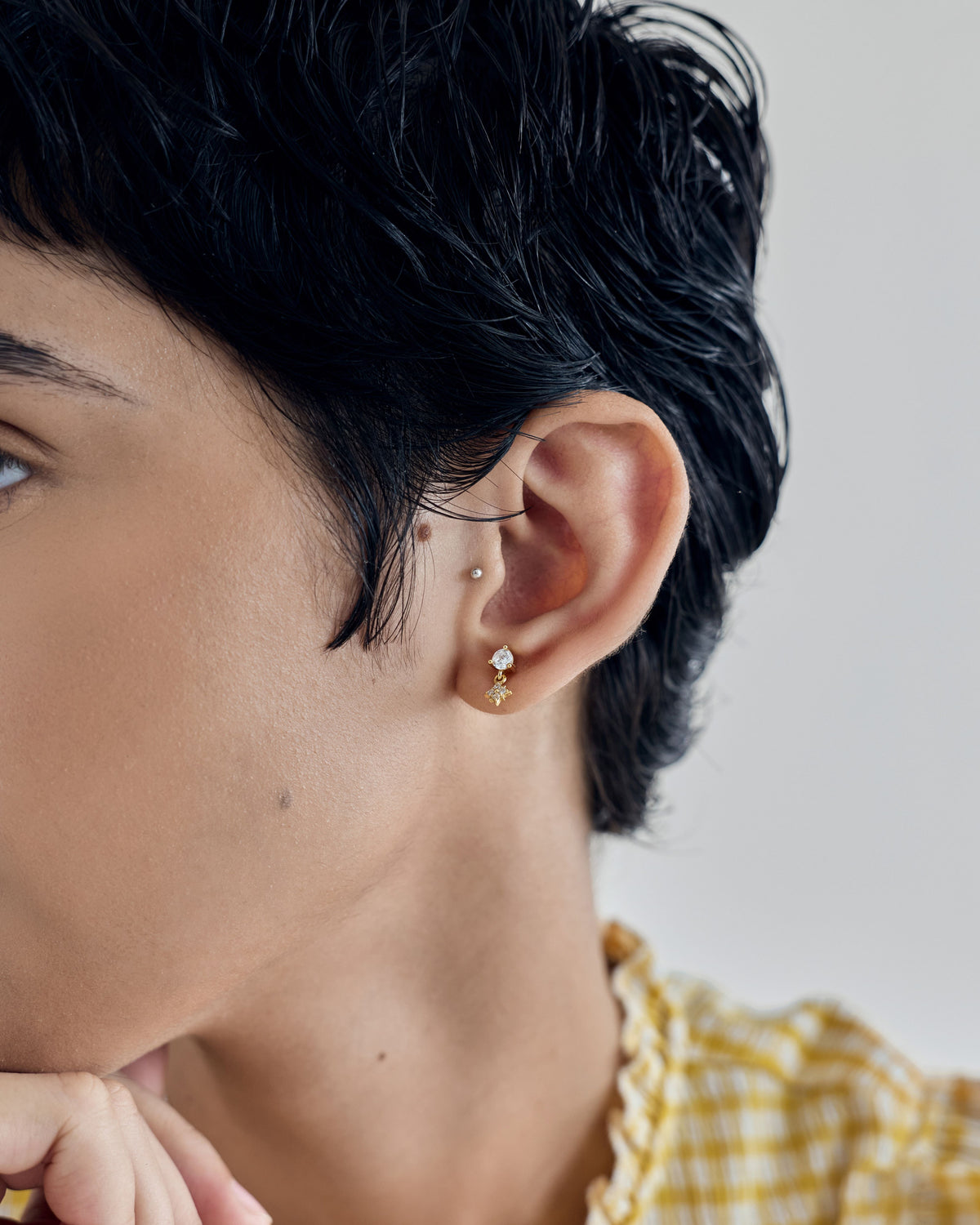 Orion Flatback Earring