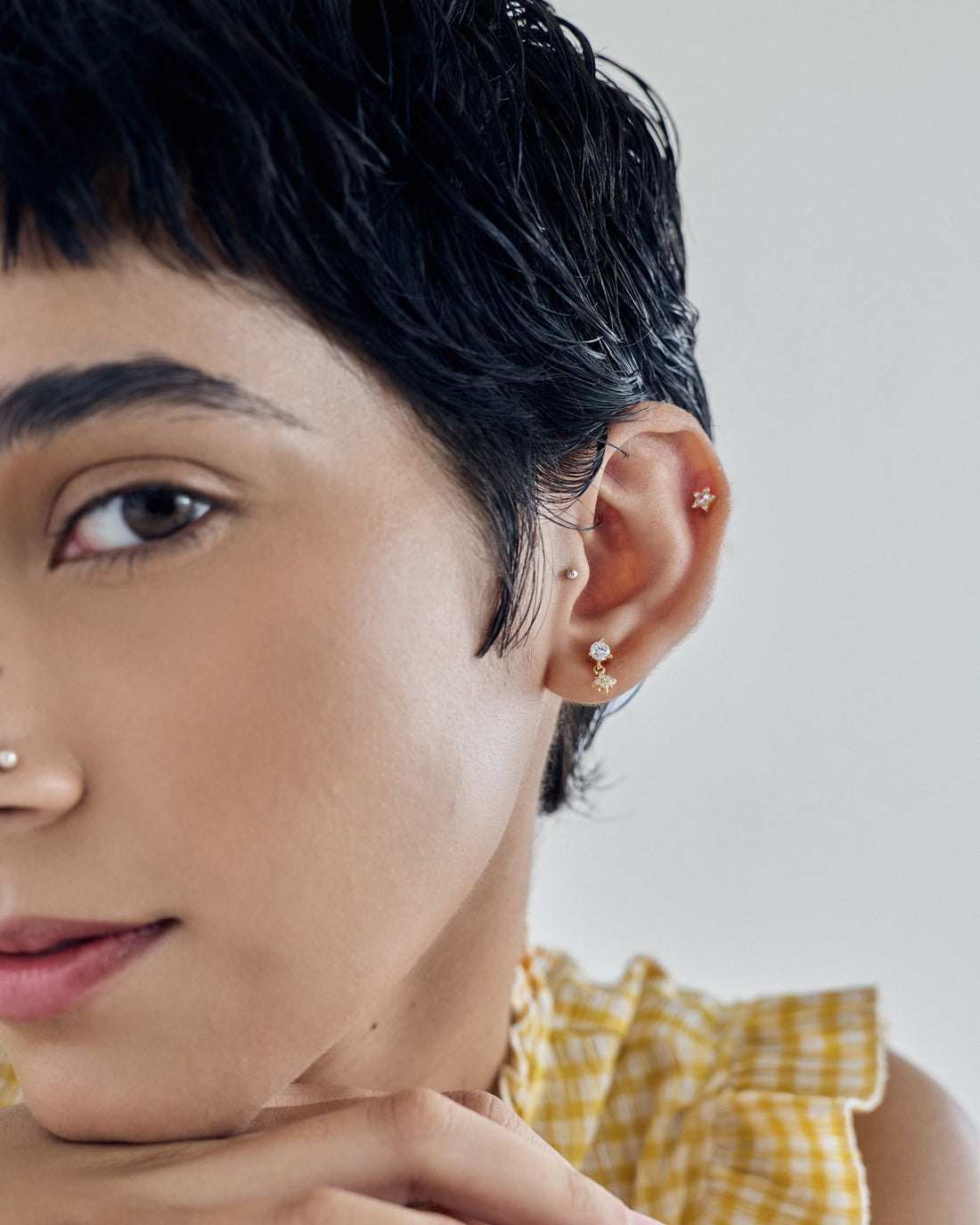 Orion Flatback Earring