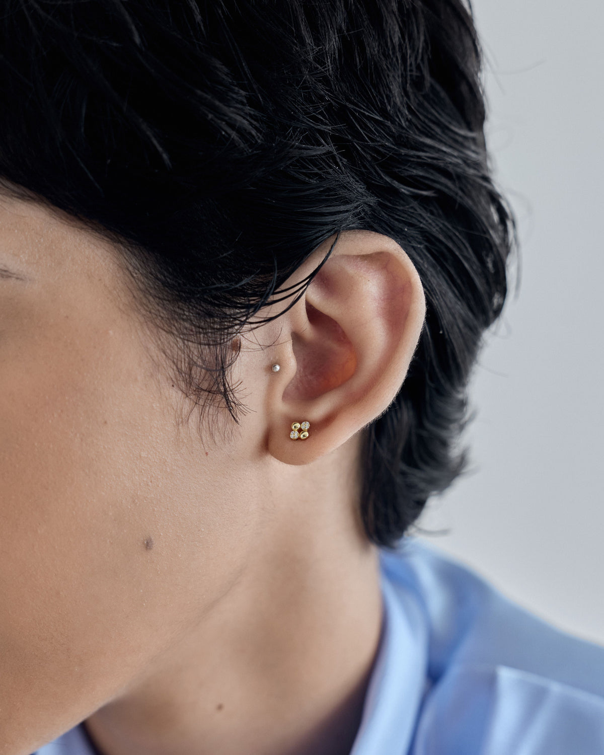 Mosaic Flatback Earrings