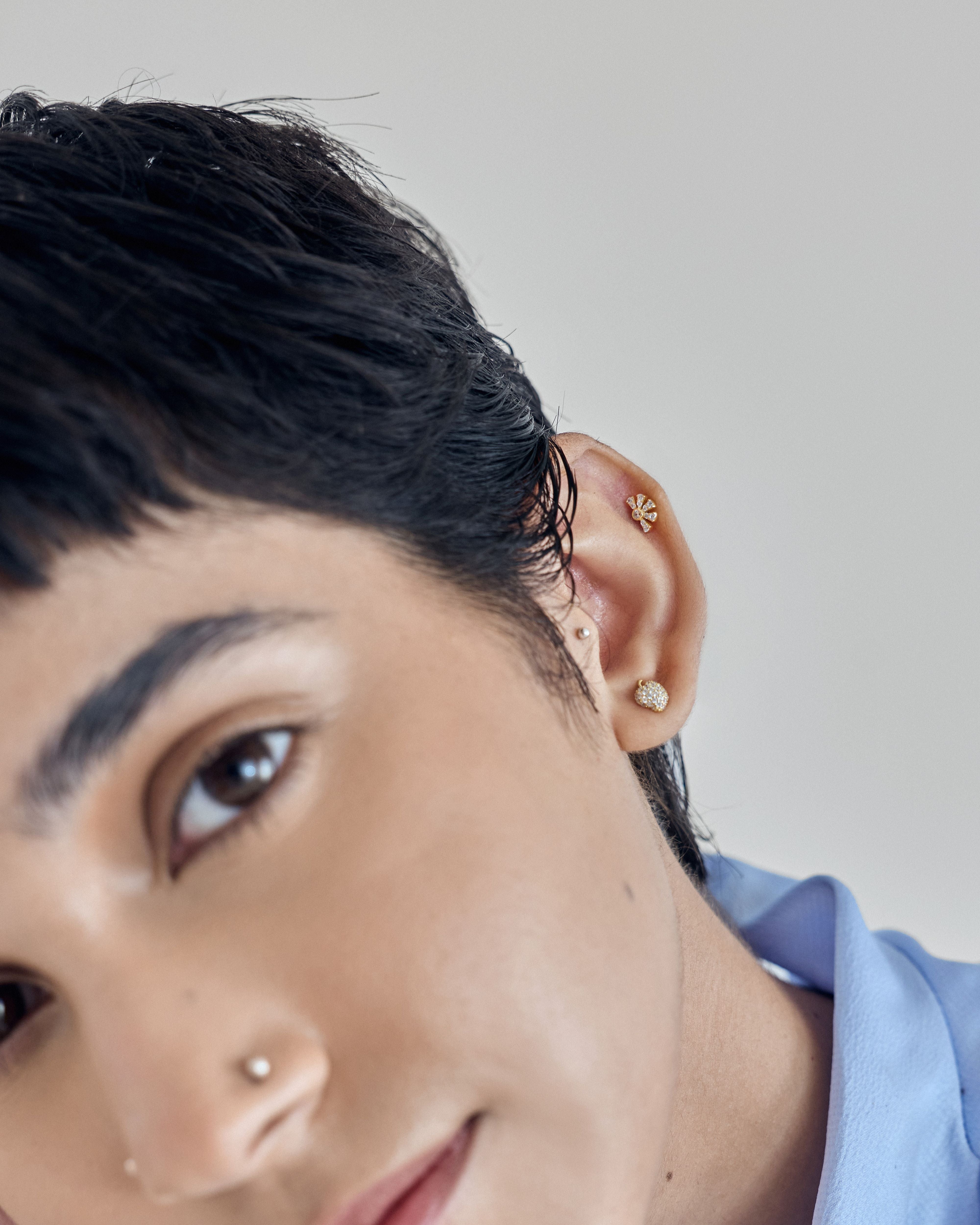 Ordinary Aam Flatback Earrings