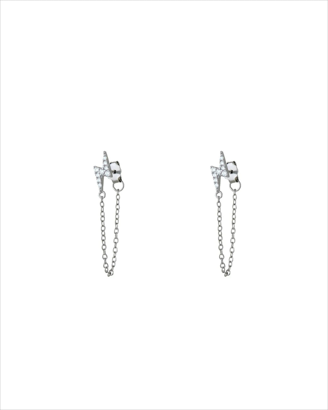 Thunder Dangler Chain Earrings