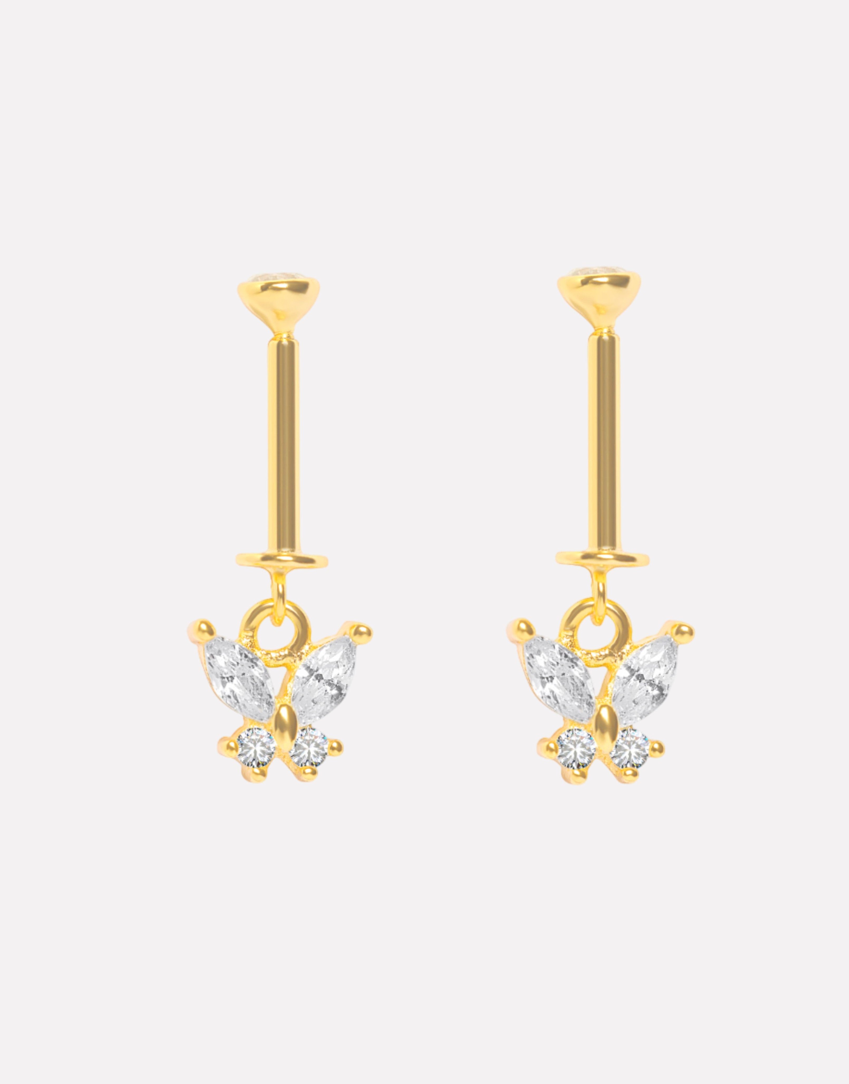 Butterfly - Fly Helix Piercings Hanging Earrings