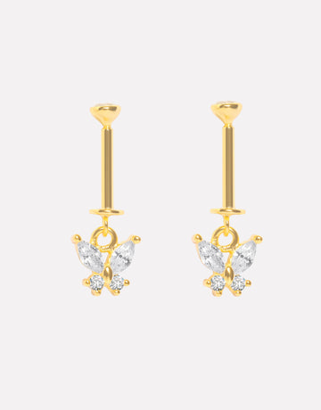 Butterfly - Fly Helix Piercings Hanging Earrings