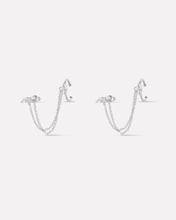 Victoria Chain Connector Earrings