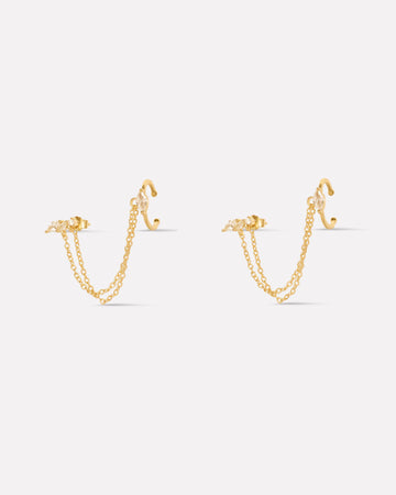 Victoria Chain Connector Earrings