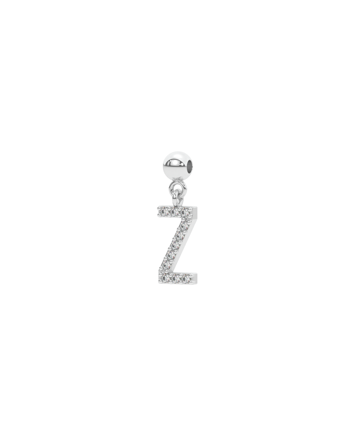 Letter "Z" Bead Charm