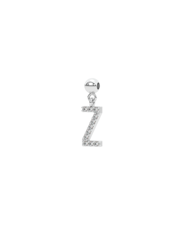 Letter "Z" Bead Charm