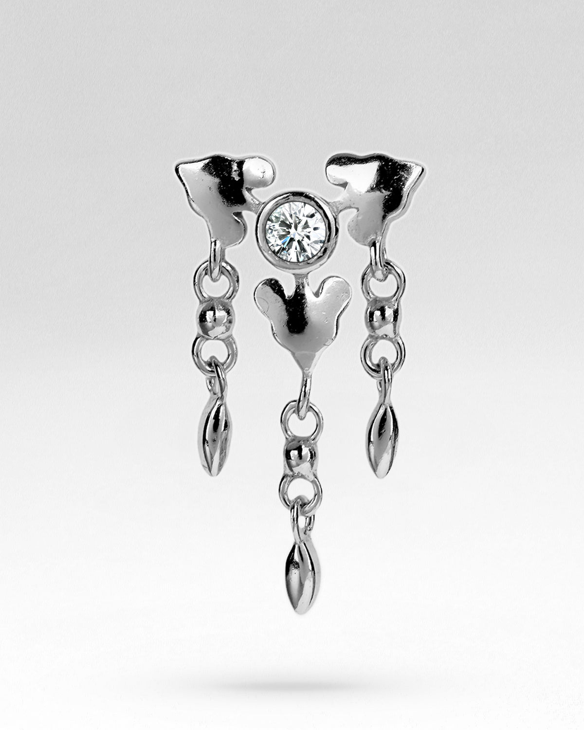 Kali Fringe Flatback Studs