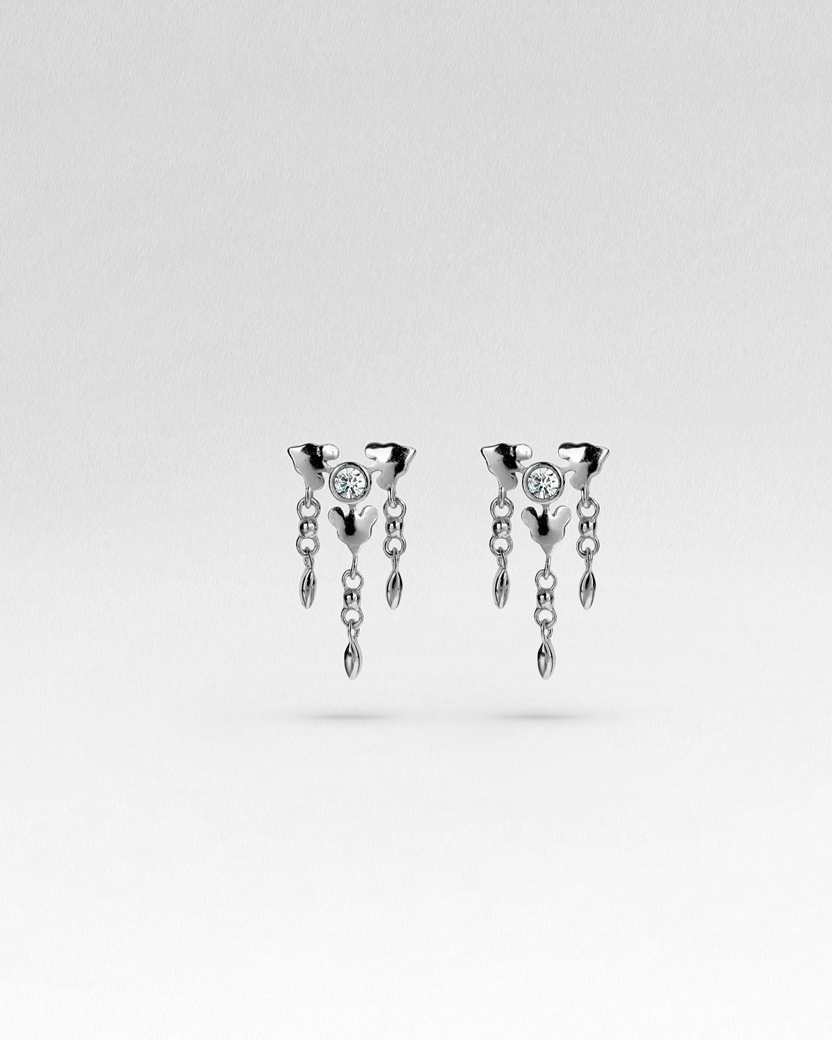 Kali Fringe Flatback Studs
