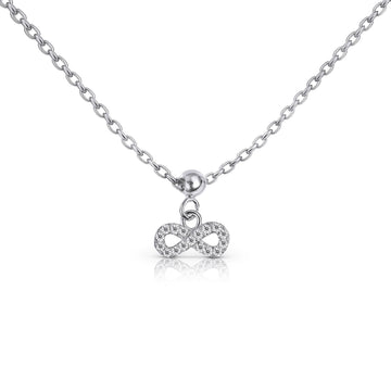 Infinity Charm Symbol Necklace