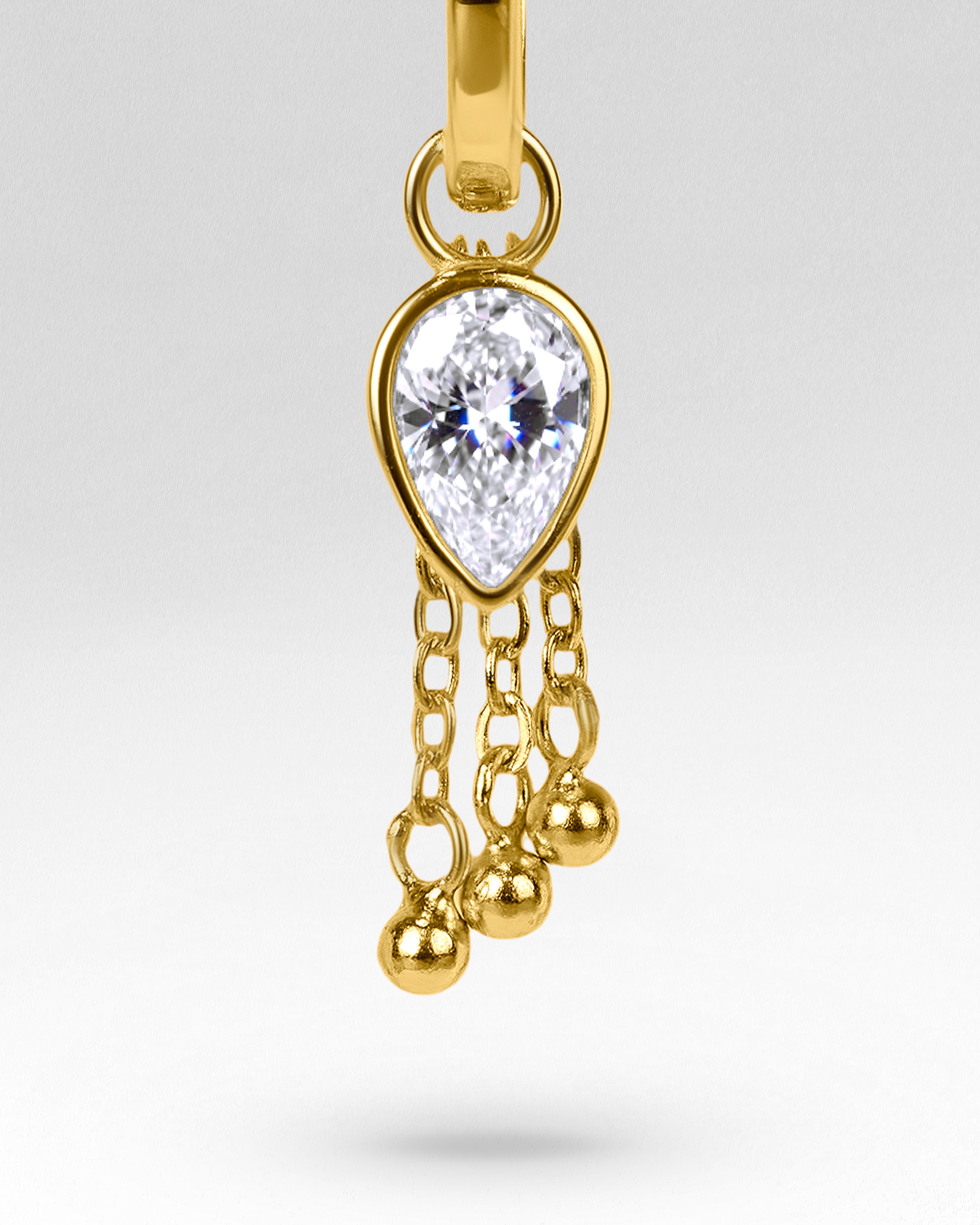 Tassel Hoop Chimes Earring
