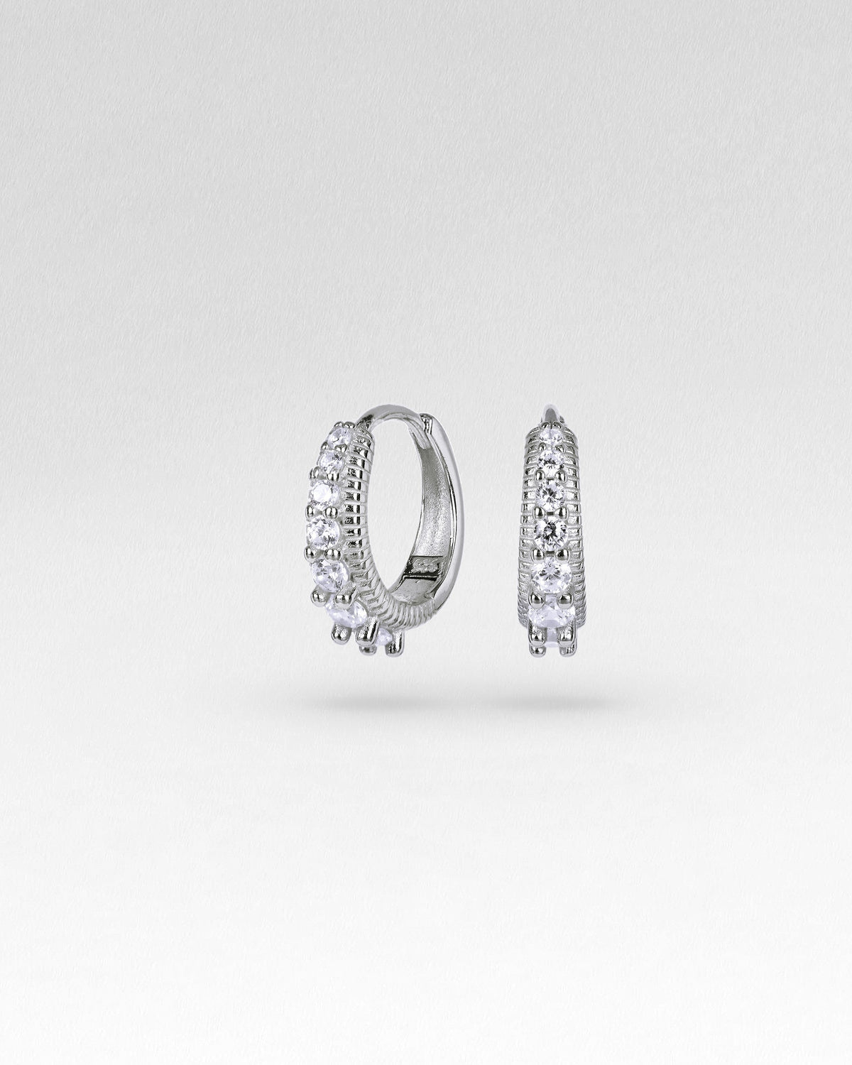 Pave Reet Hoops