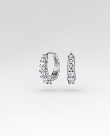 Pave Reet Hoops