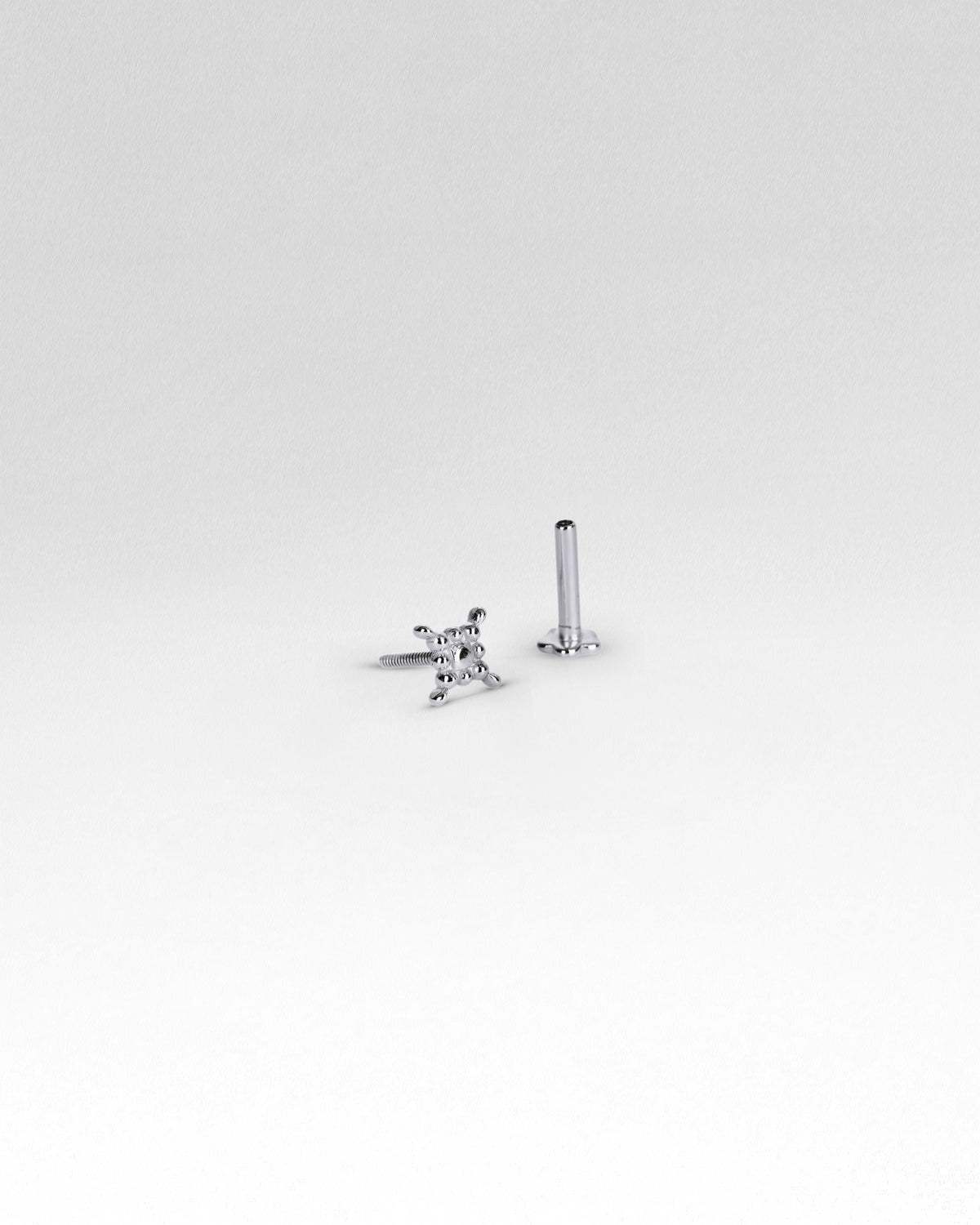 Bead Star Flat Back Earrings