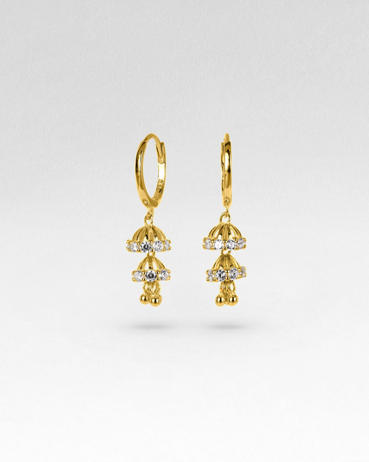 Dwait Jhumki Inspired Hoops
