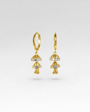 Dwait Jhumki Inspired Hoops