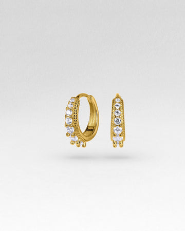 Pave Reet Hoops