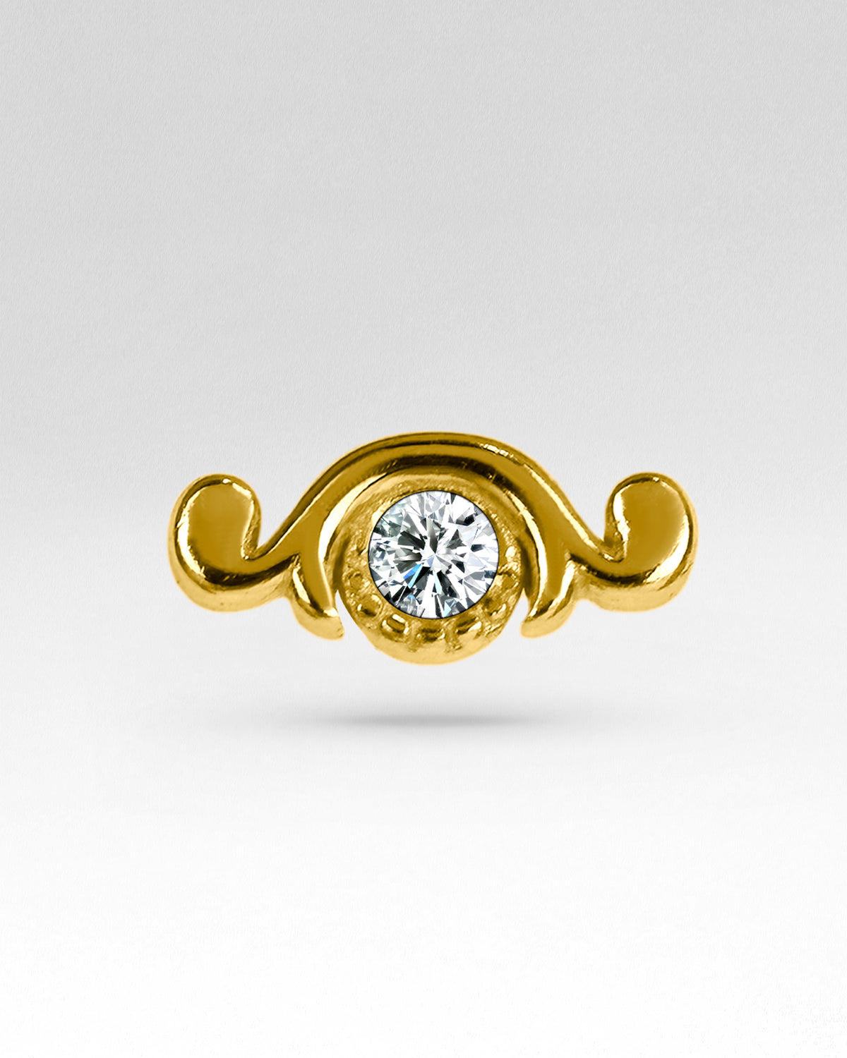 Ornate Climber Flatback Stud