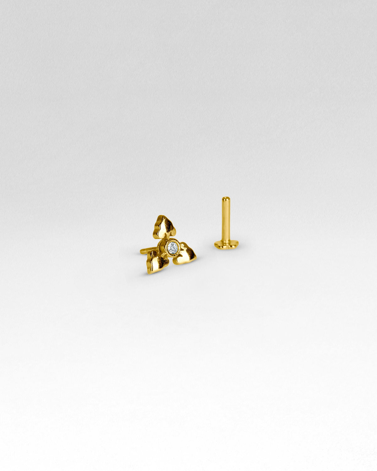 Clover Flatback Studs