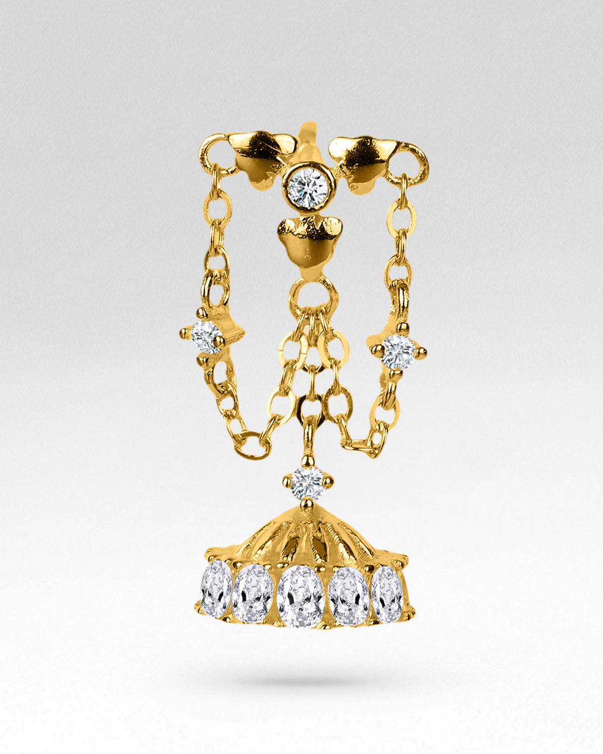 Dor Modern Jhumka Stud