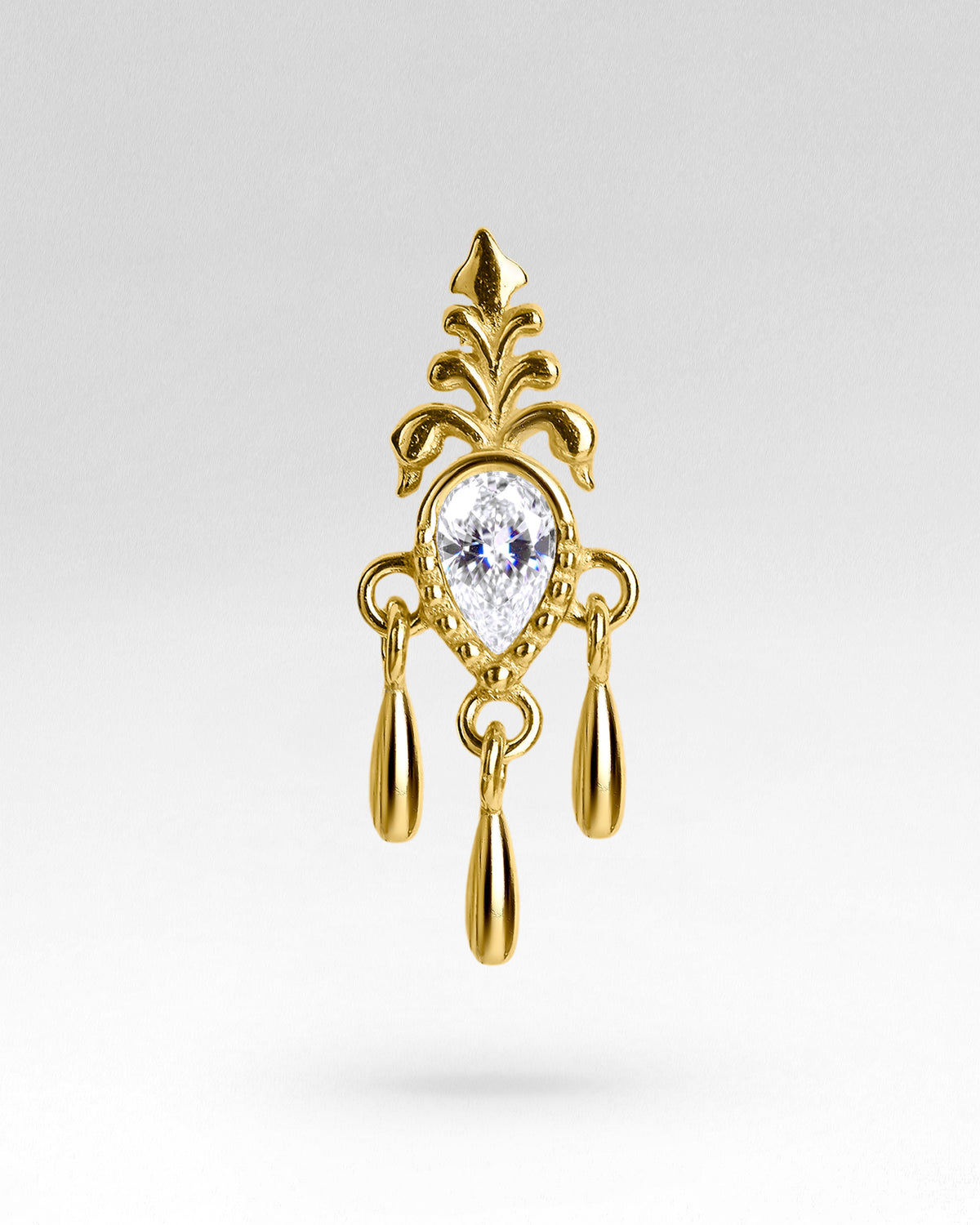 Naqsh Flatback Ornamented Stud