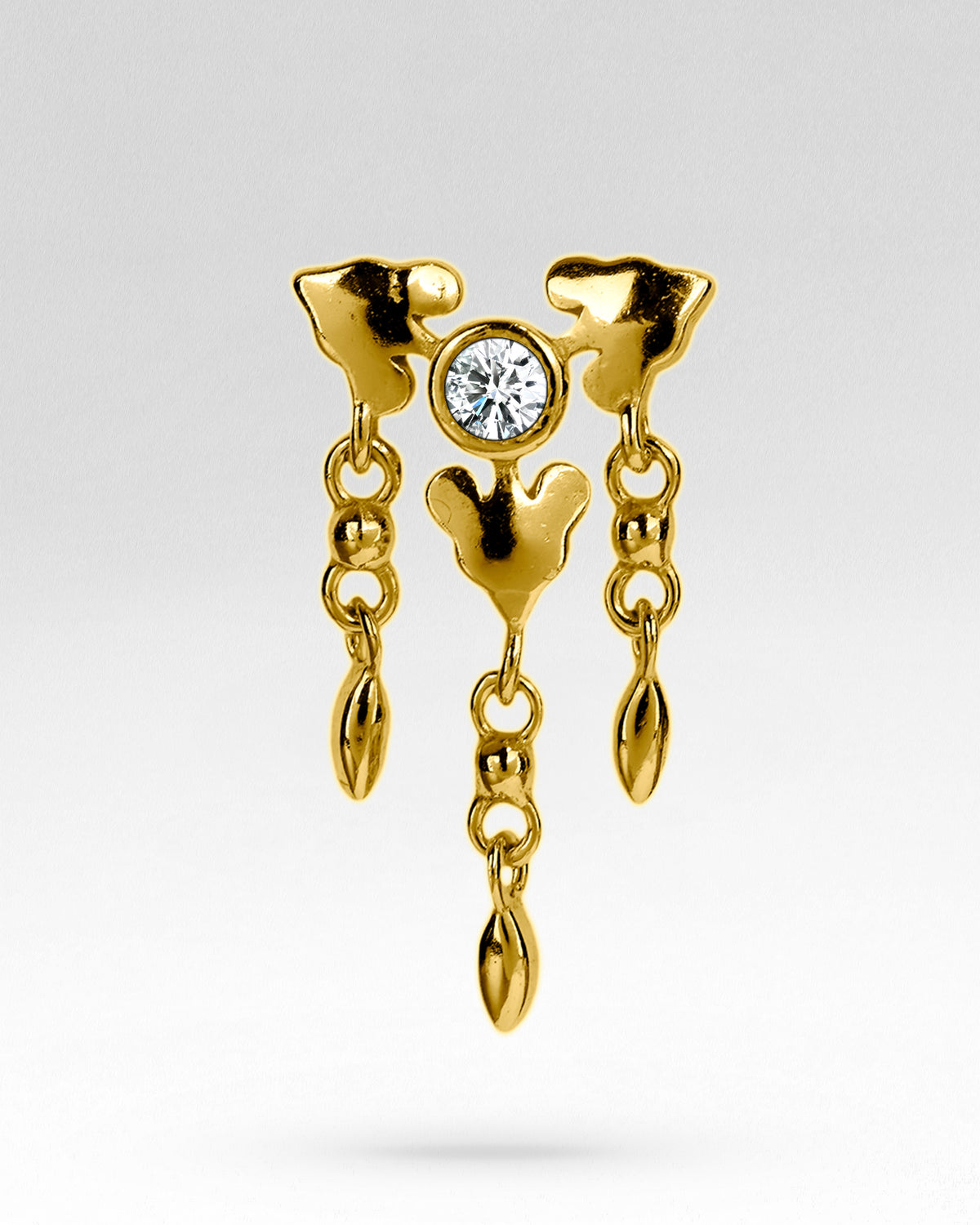 Kali Fringe Flatback Studs