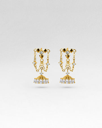 Dor Modern Jhumka Stud