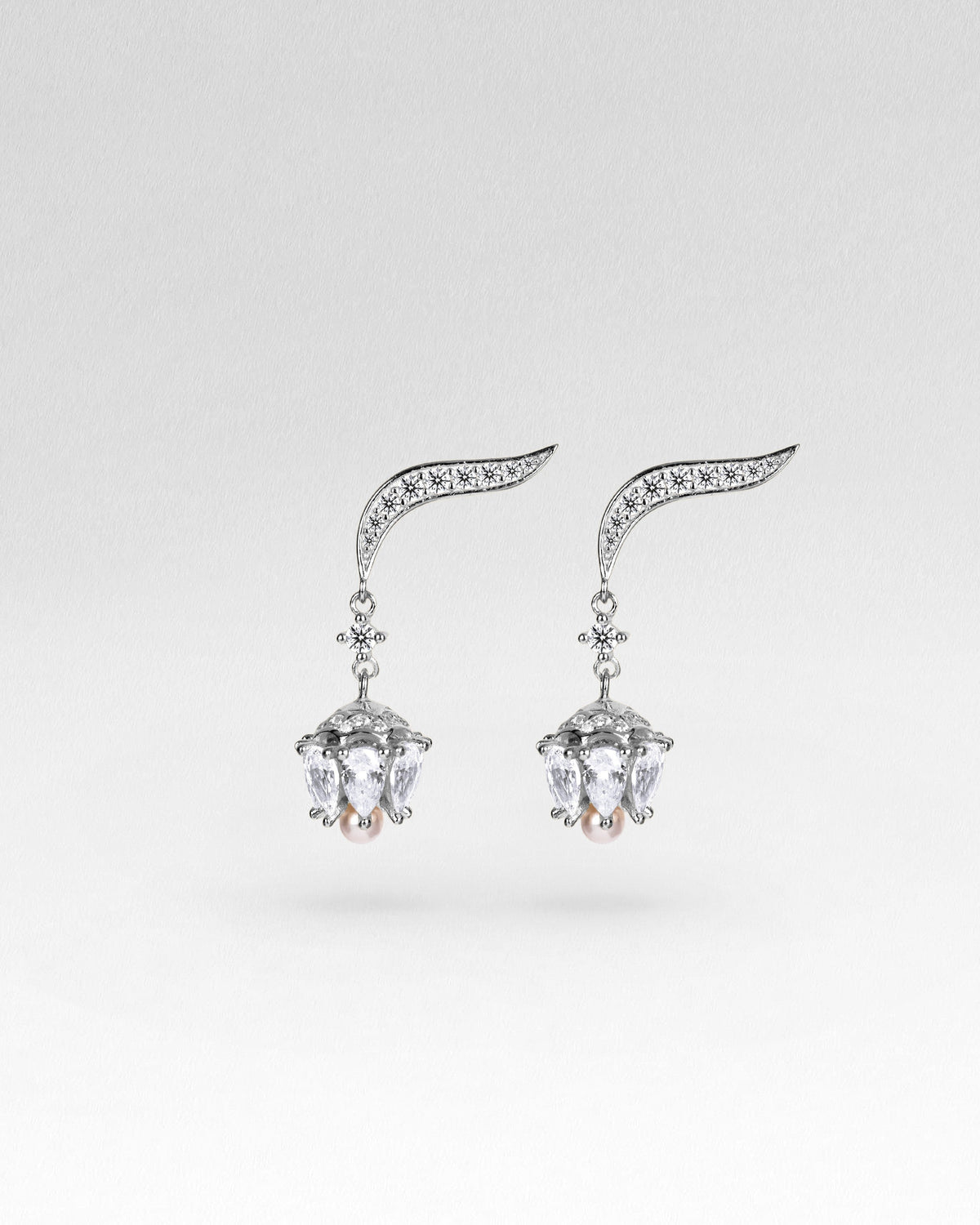 Moti Jhumka Earrings