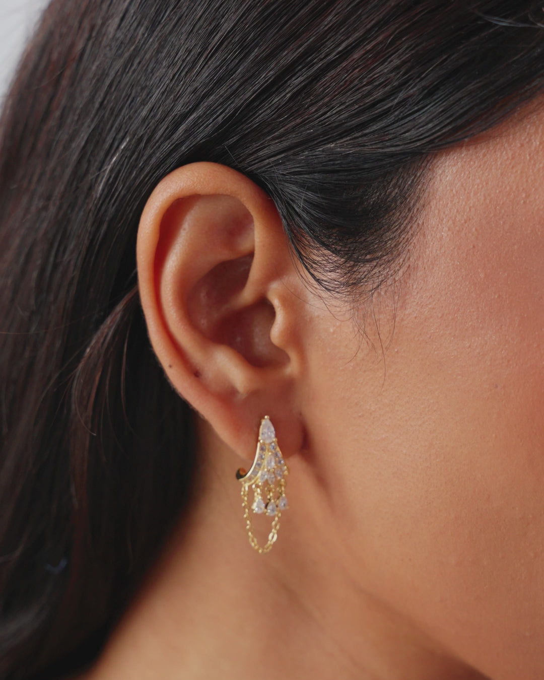 Ranisa Statement Stud Earring