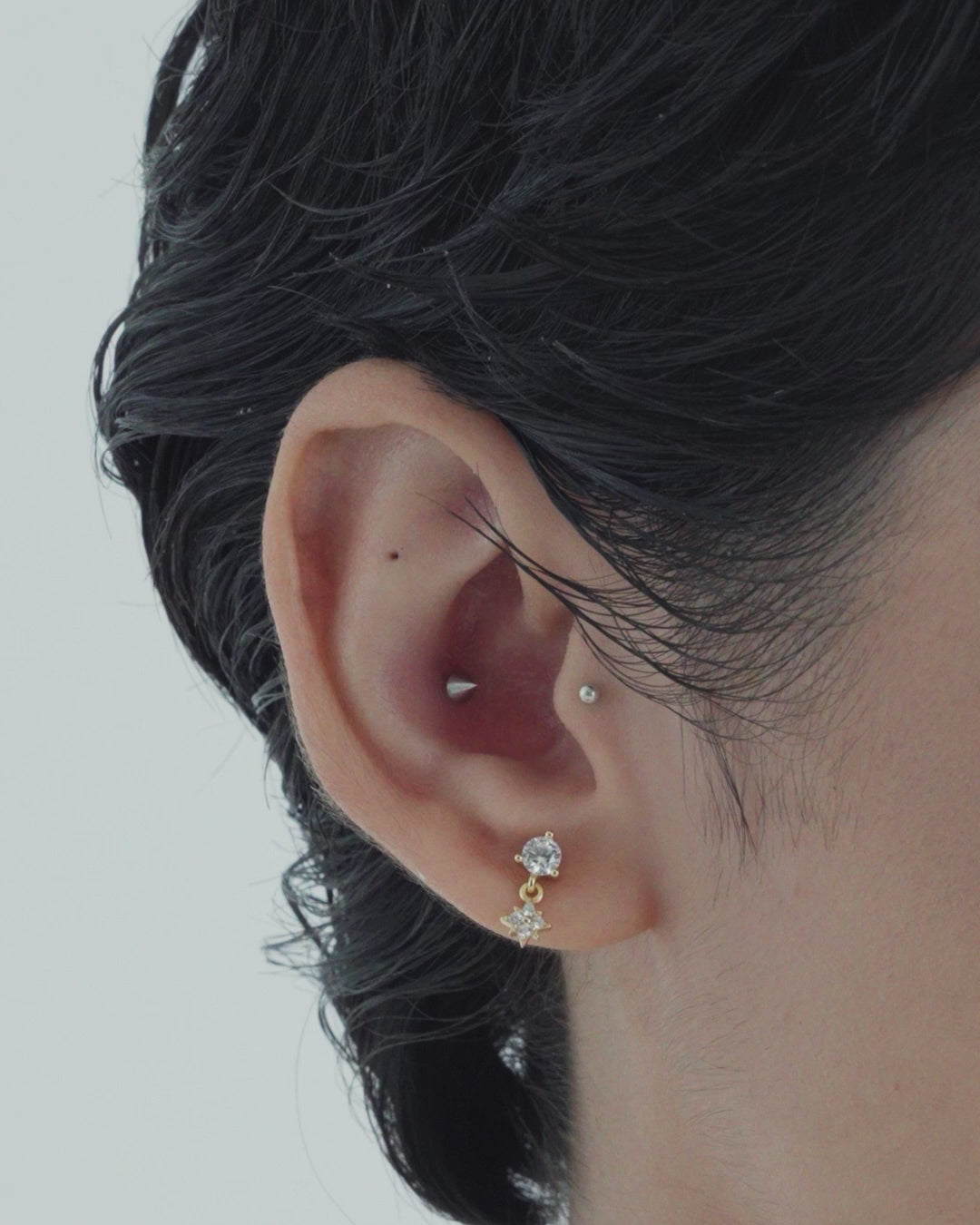 Orion Flatback Earring