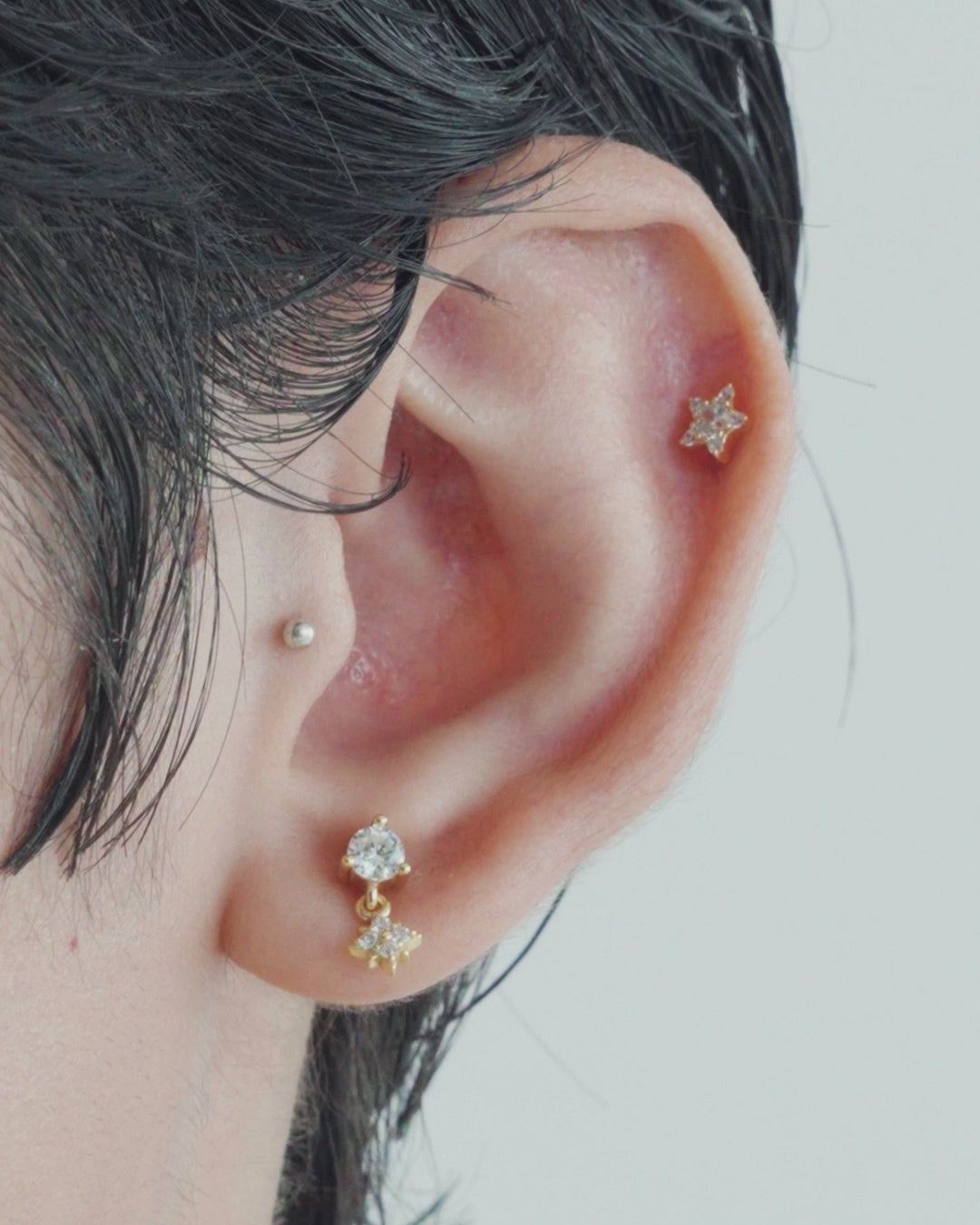Orion Flatback Earring