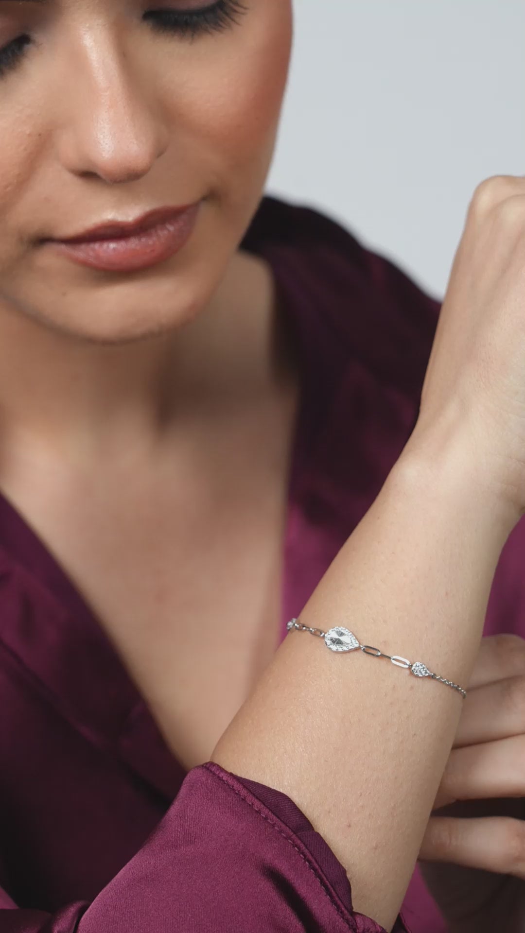 Dew Drops - Silver Bracelet