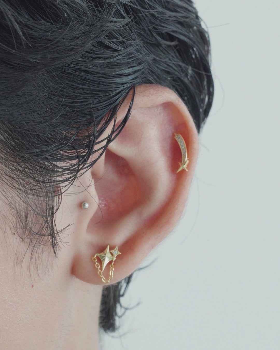 Shooting Star Flatback Stud