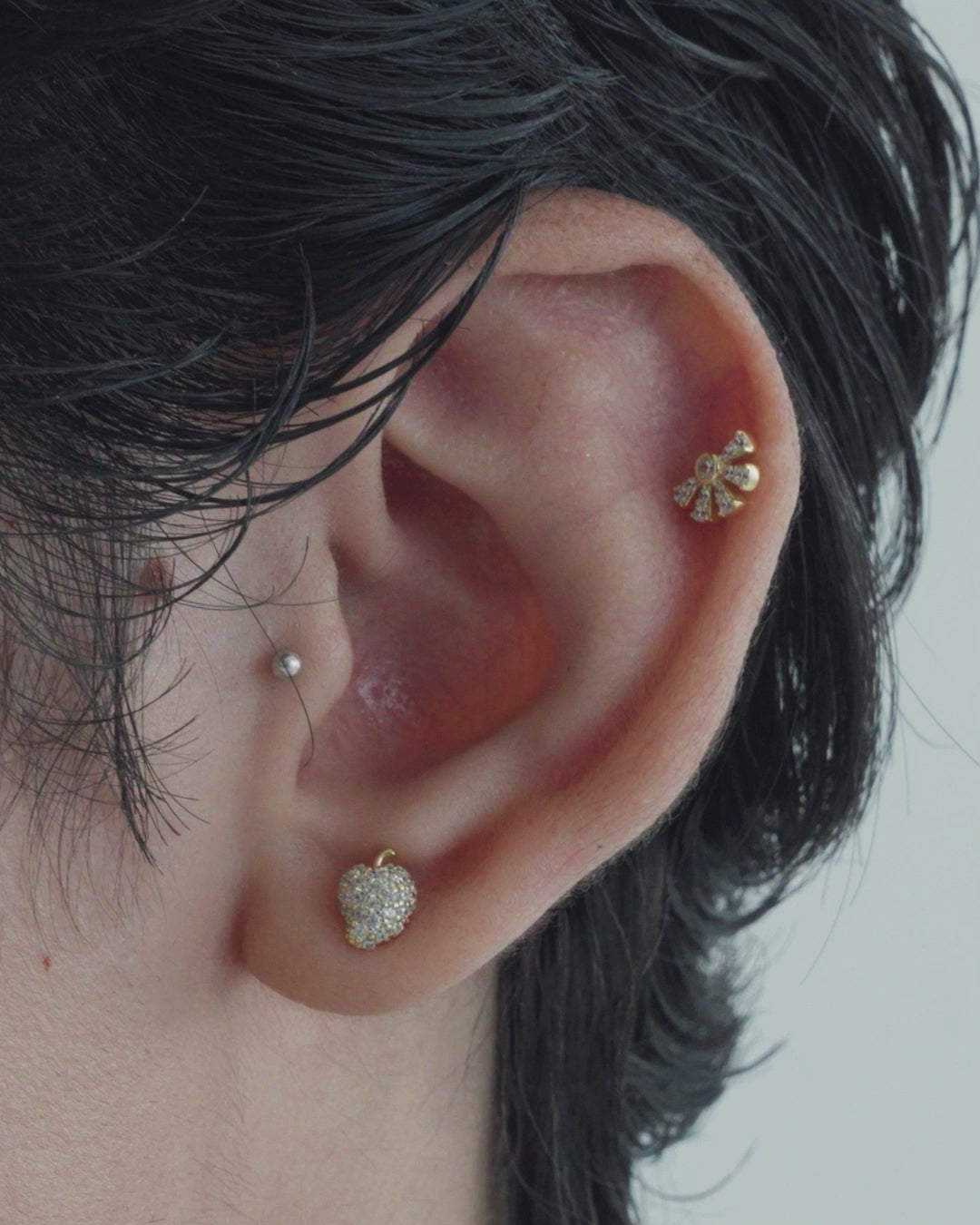 Golden Hour Flatback Earrings