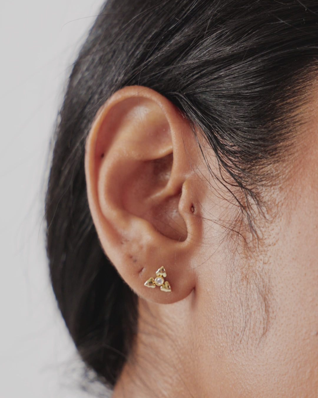 Clover Flatback Studs