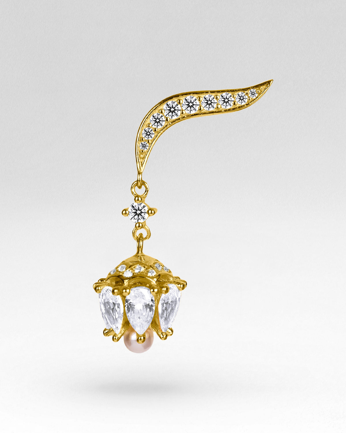 Moti Jhumka Earrings