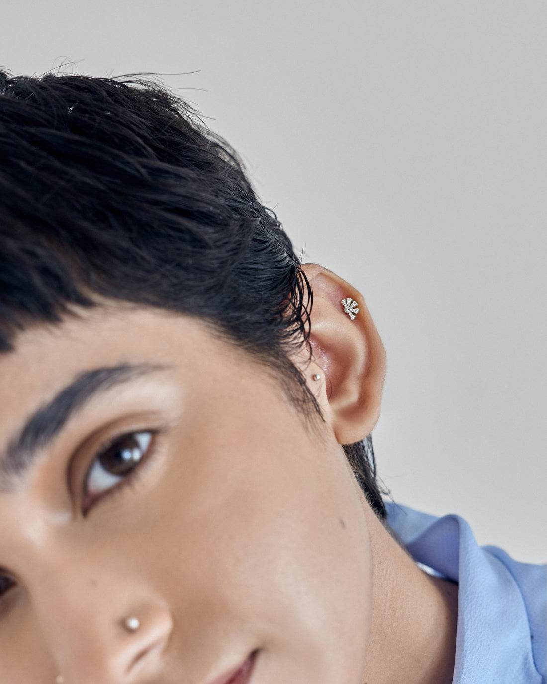 Golden Hour Flatback Earrings