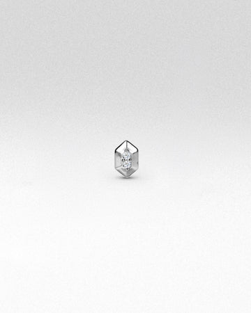 Hex Flatback Stud