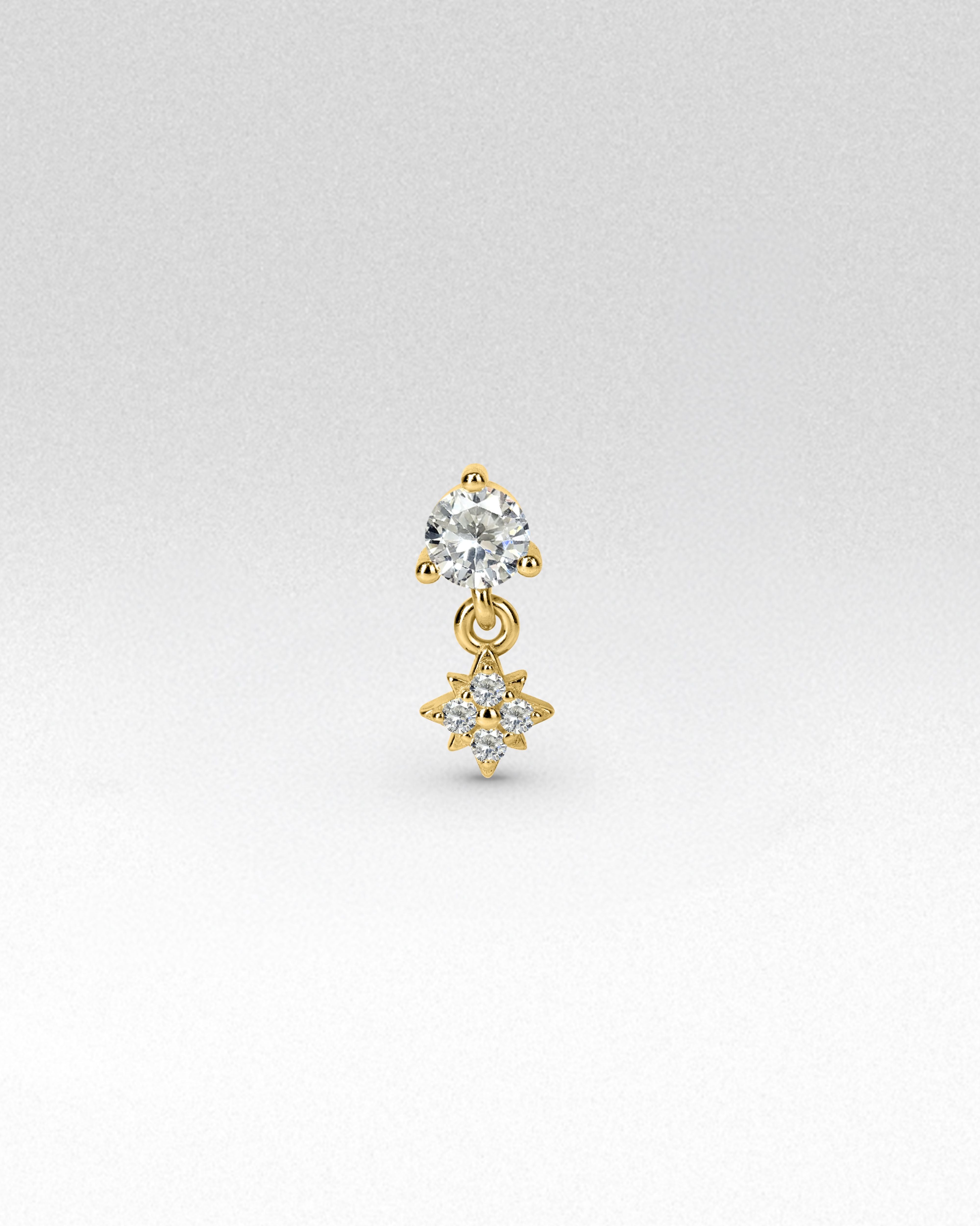Orion Flatback Earring