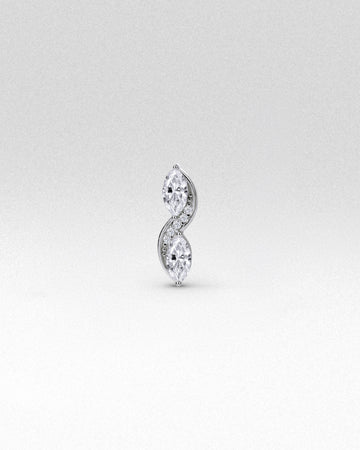 Ananta Marquise Climber Earrings