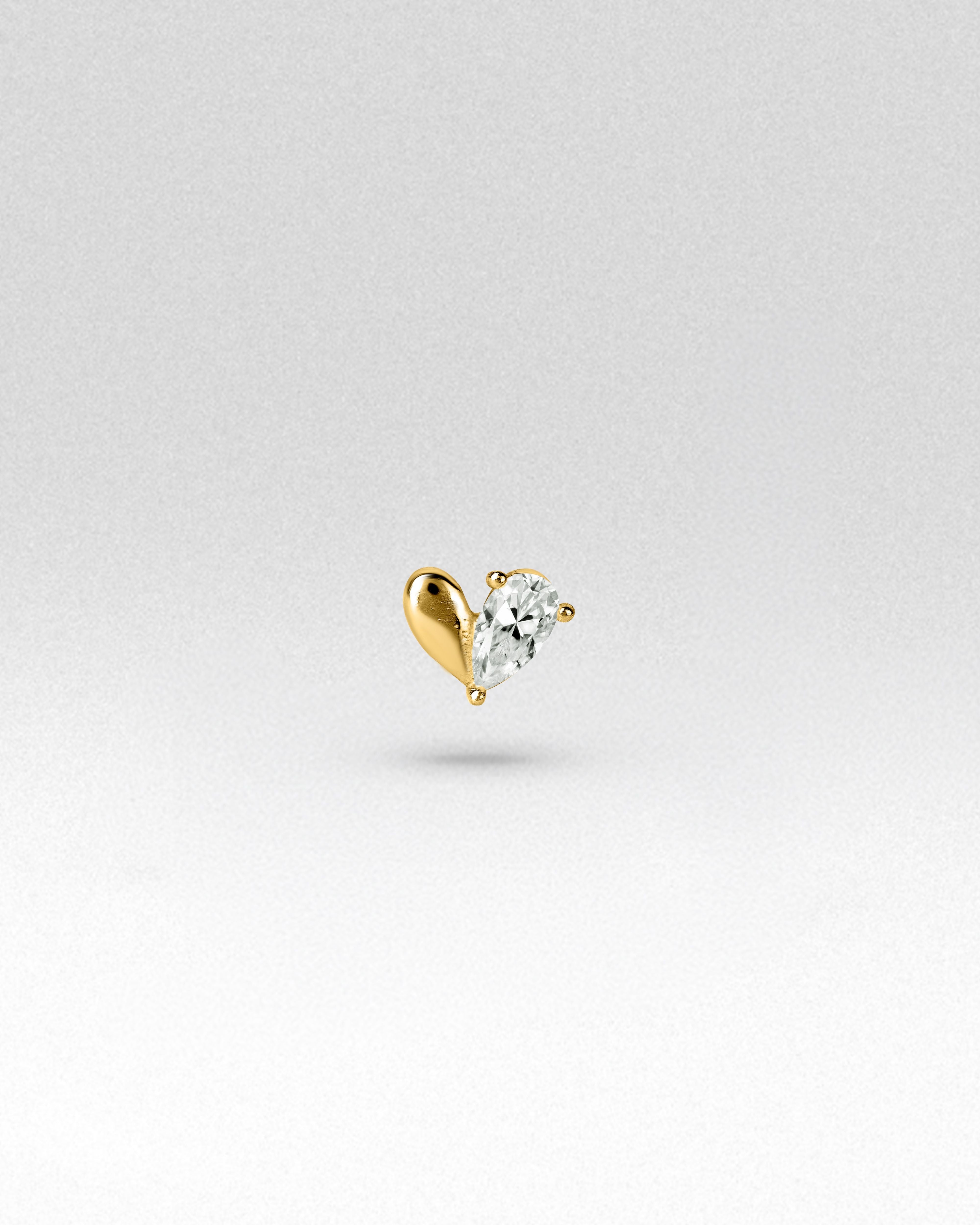 Duo Heart Flatback