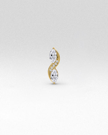 Ananta Marquise Climber Earrings
