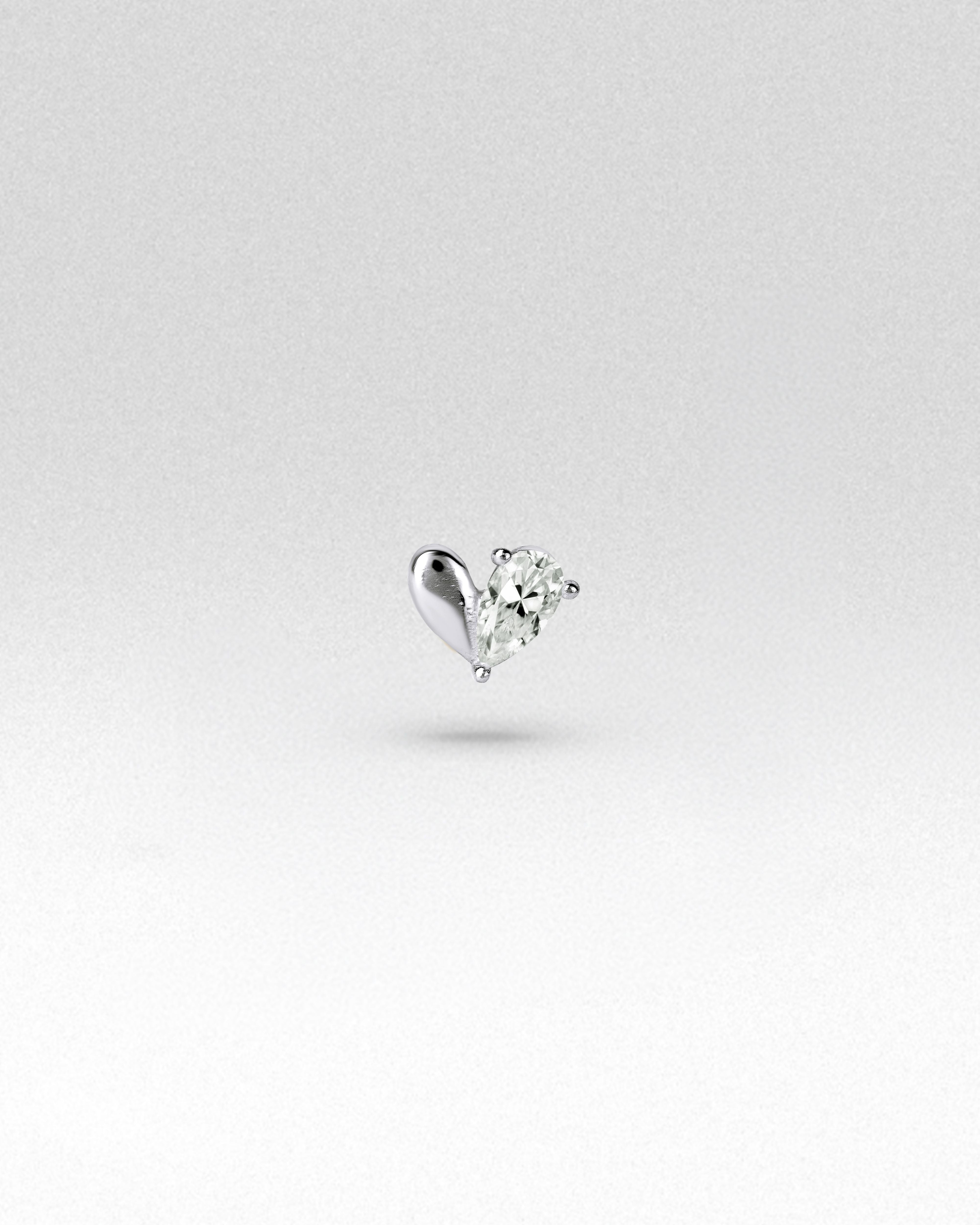 Duo Heart Flatback