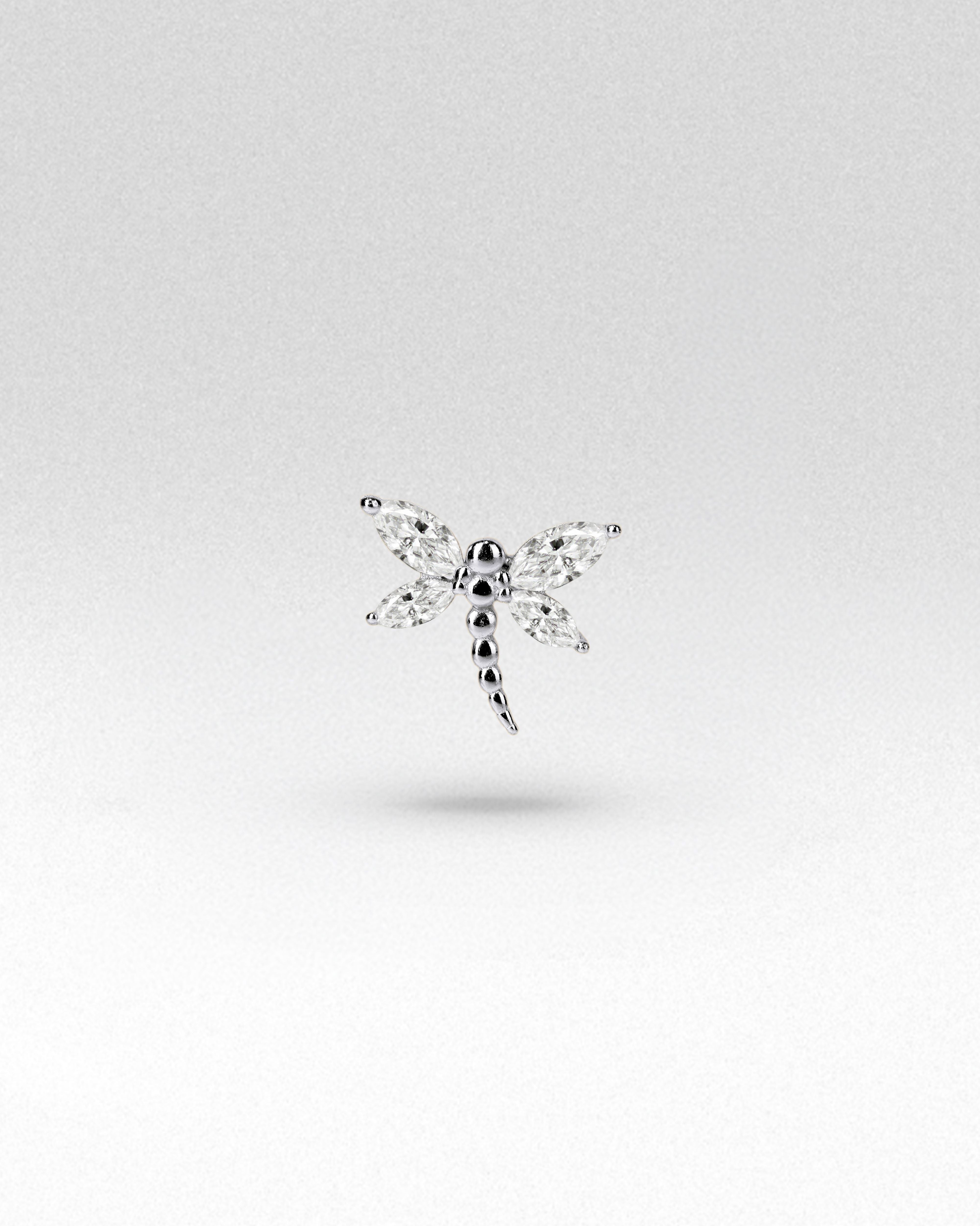 Dragonfly Flatback Stud